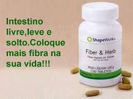 FIRBER & HERB  Fibras vegetais em 180 tabletes